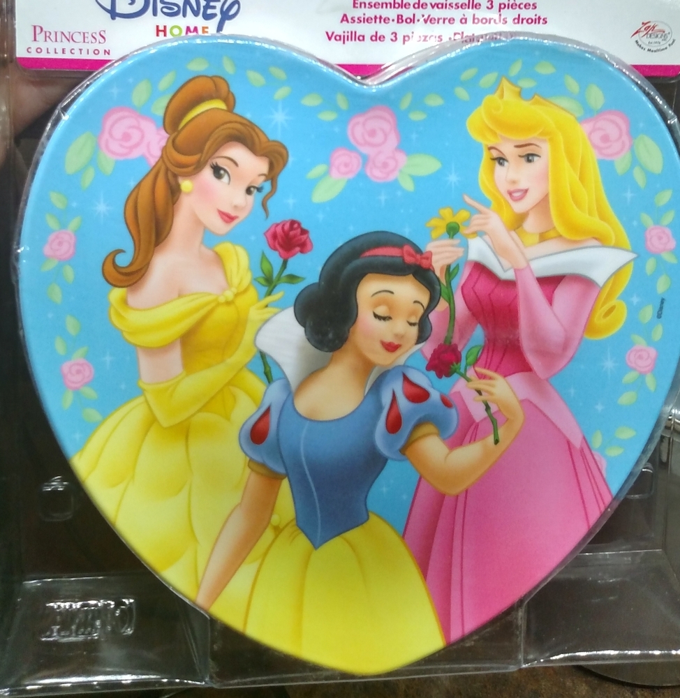 Disney Princess 3 piece dinnerware set - Picture 2 of 5